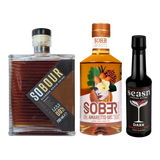 Low-Sugar Zero-Proof Amaretto Sour
