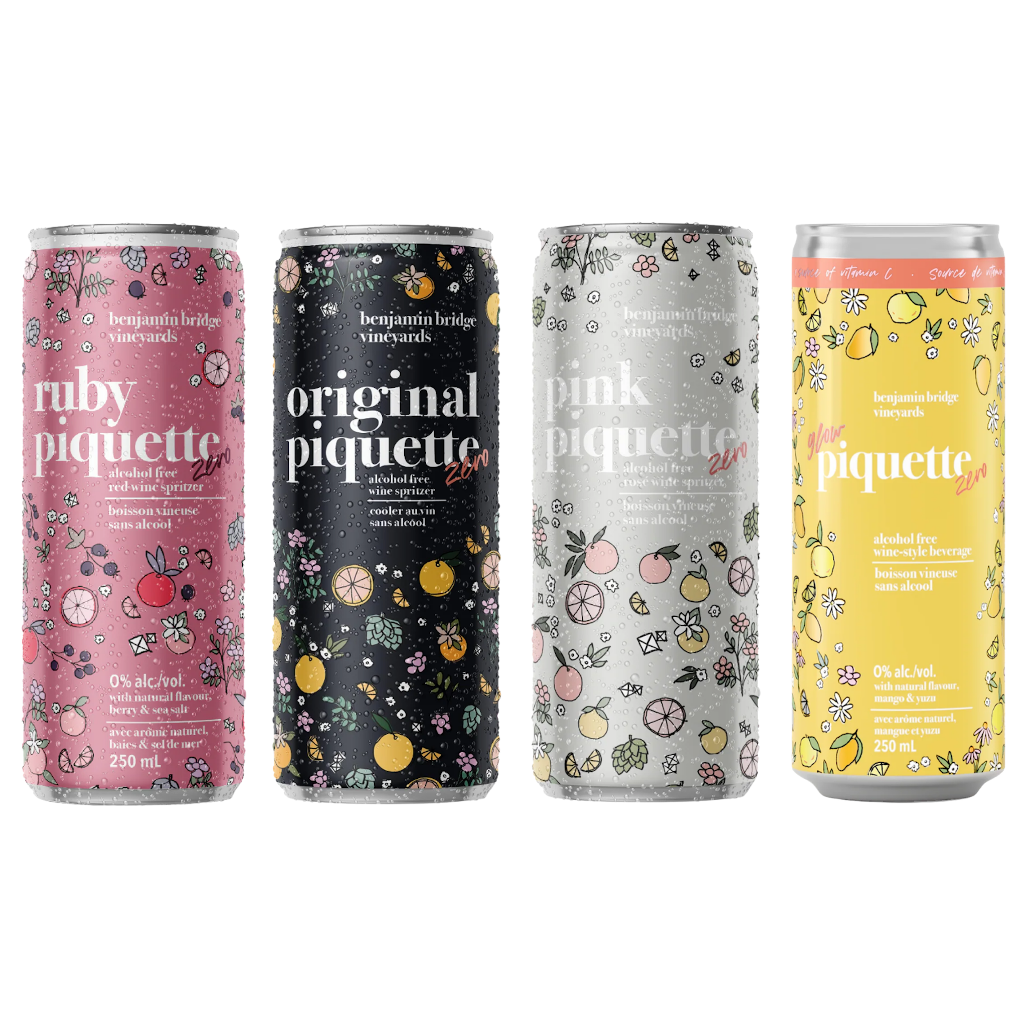 Benjamin Bridge - The Piquette Zero Collection | Non-Alcoholic