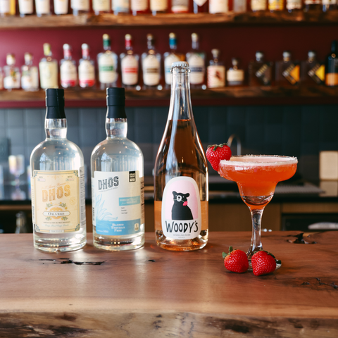 Sparkling Strawberry Marg