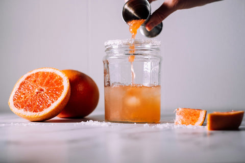Alcohol-free salty dog cocktail recipe from The Sobr Market