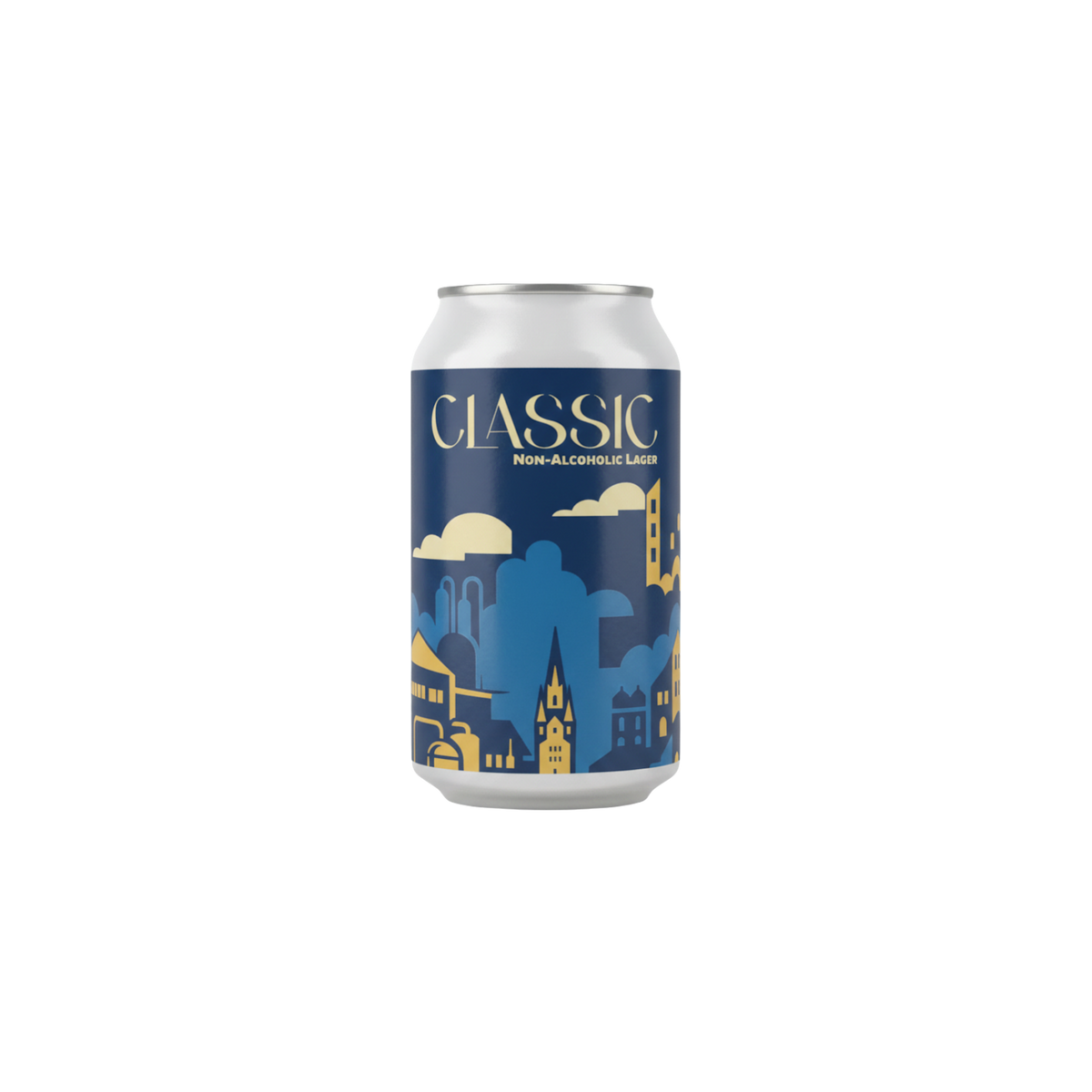 Rainhard Brewing non-alcoholic Classic Helles craft lager can