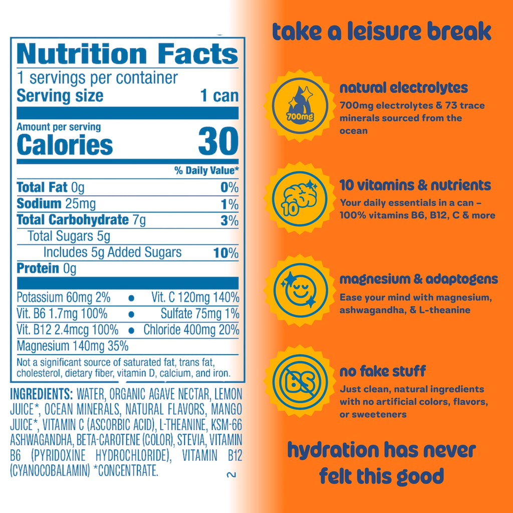Leisure Hydration - OG Variety 12 Pack
