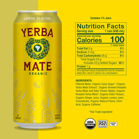 Yerba Mate - Lemon Elation