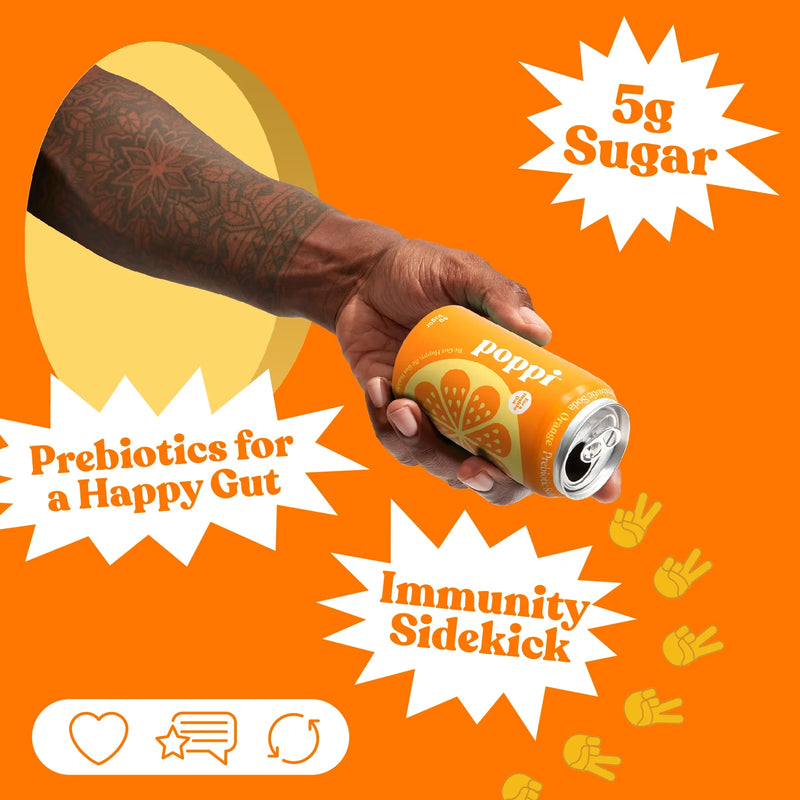 poppi - Orange - 473ml