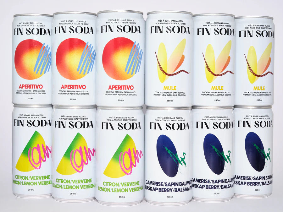 Fin Soda - Variety 12 Pack