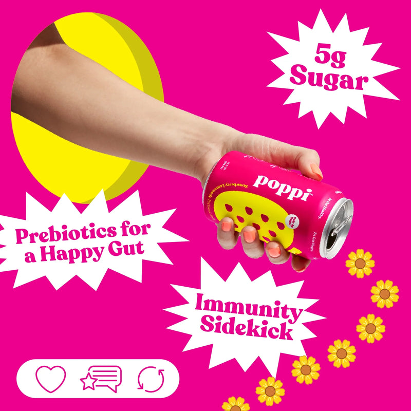 poppi - Strawberry Lemon - 473ml