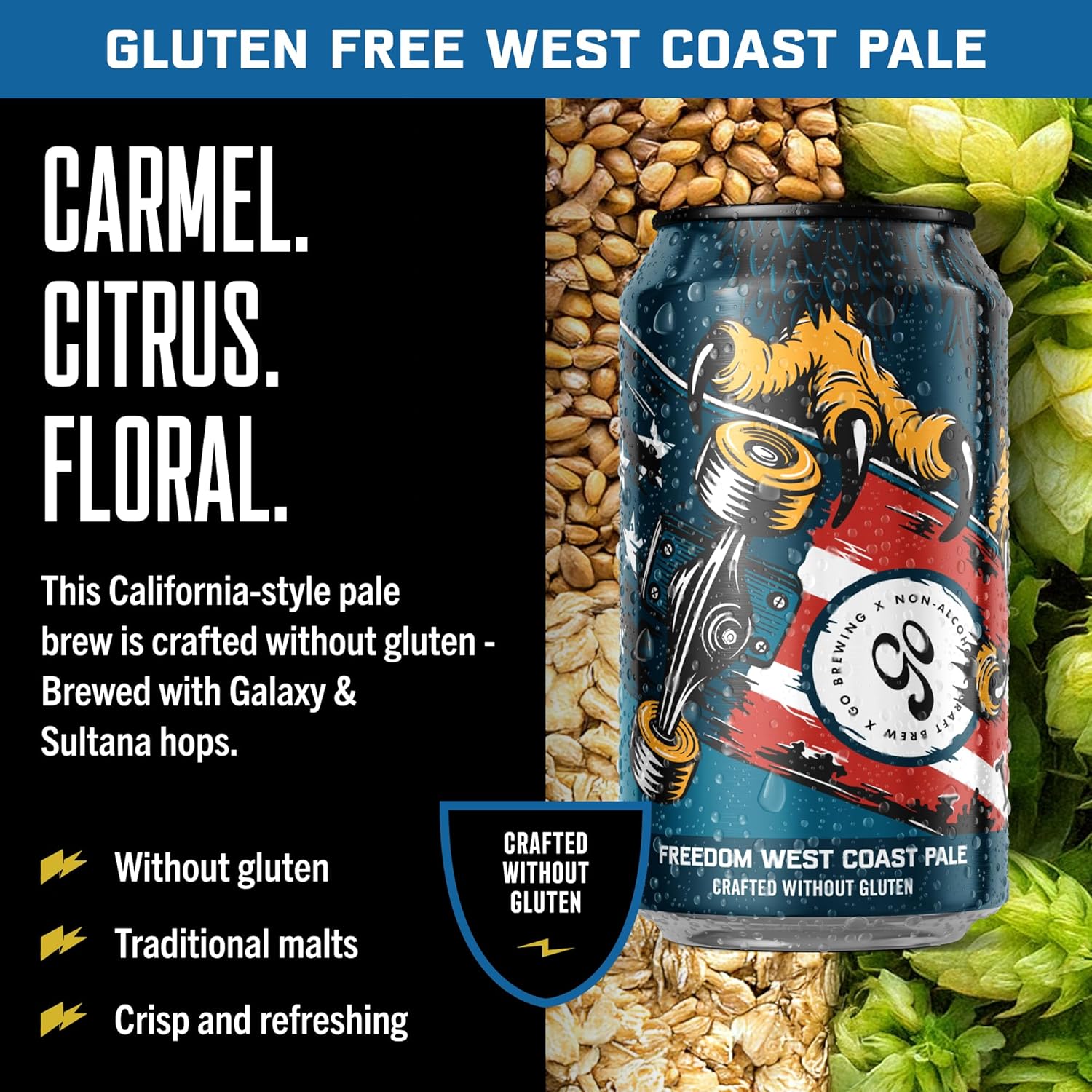 Go Brewing - Freedom Collection - GLUTEN FREE 12 Pack