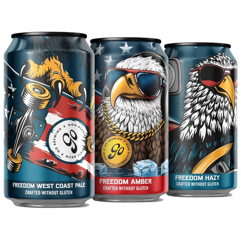 Go Brewing - Freedom Collection - GLUTEN FREE 12 Pack