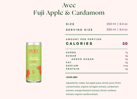 AVEC - Fuji Apple and Cardamom