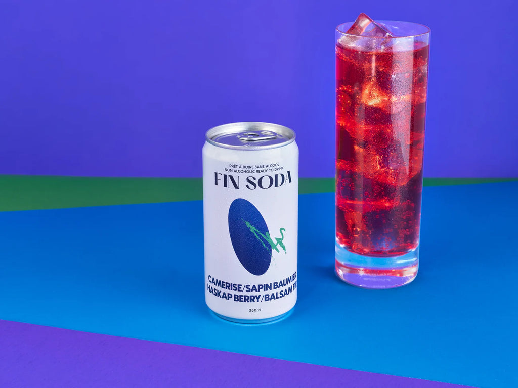 Fin Soda - Haskap Berry / Balsam Fir