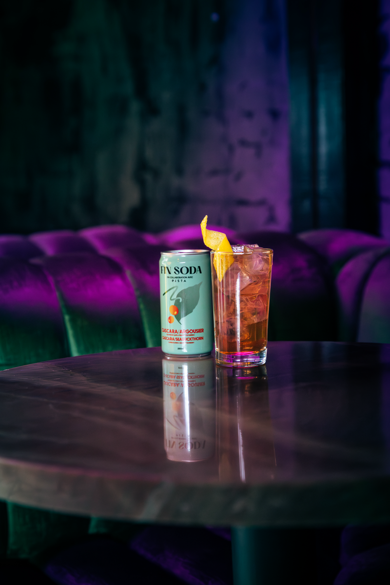 Fin Soda - Cascara, Seabuckthorn & Strawberries