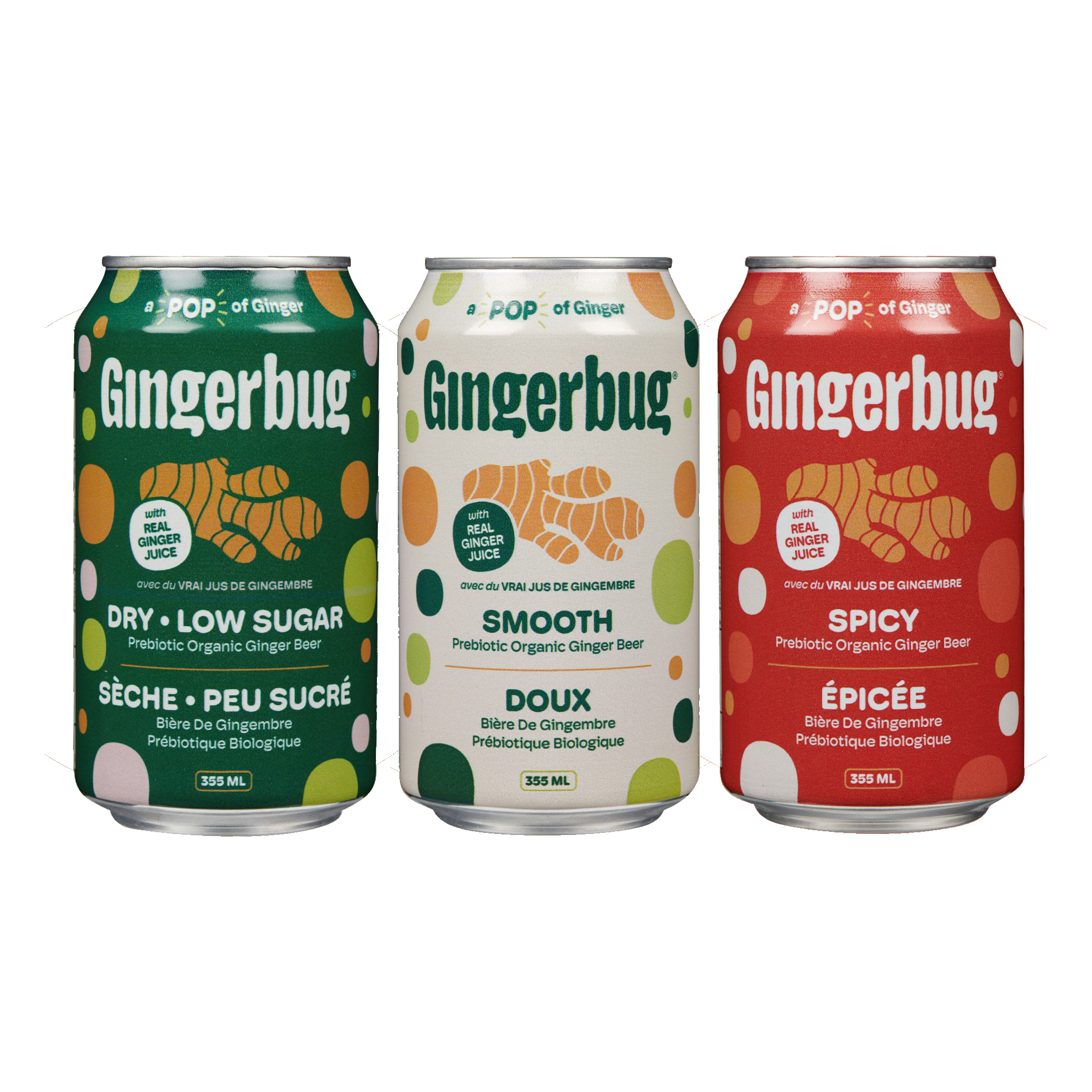 Gingerbug - Variety 12 Pack