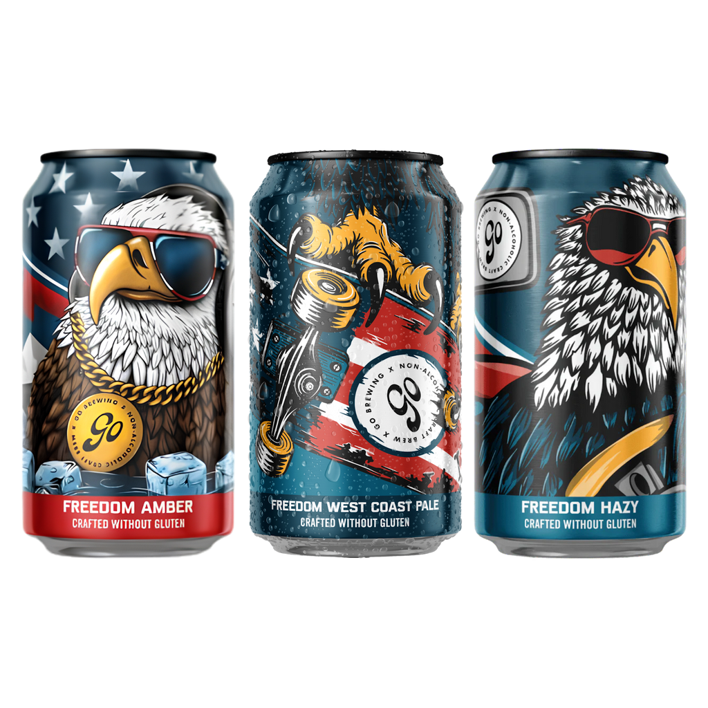 Go Brewing - Freedom Collection - GLUTEN FREE 12 Pack
