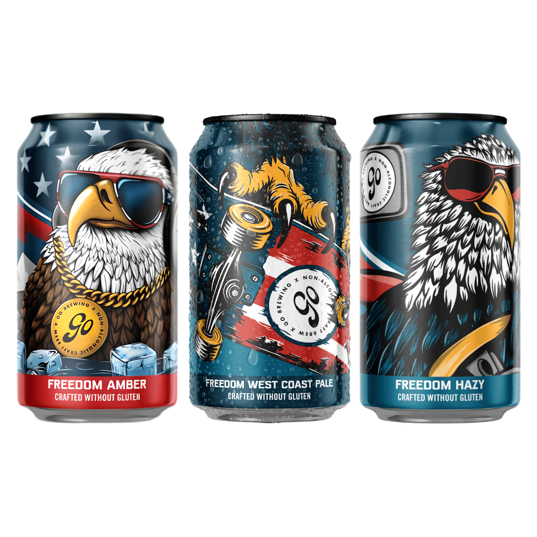 Go Brewing - Freedom Collection - GLUTEN FREE 12 Pack