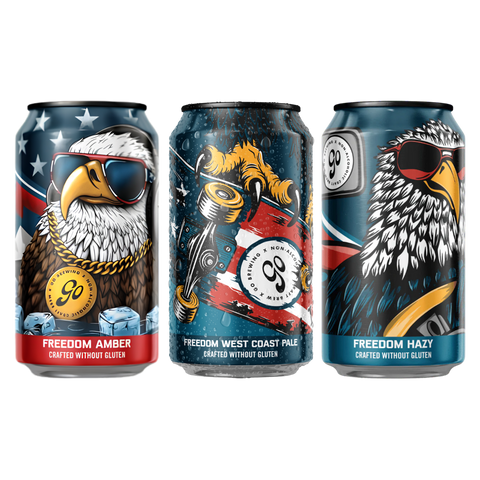 Go Brewing - Freedom Collection - GLUTEN FREE 12 Pack