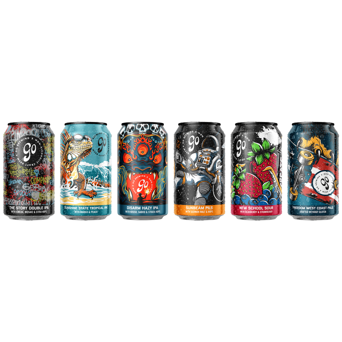 Go Brewing: The Full Spectrum Variety 12 Pack
