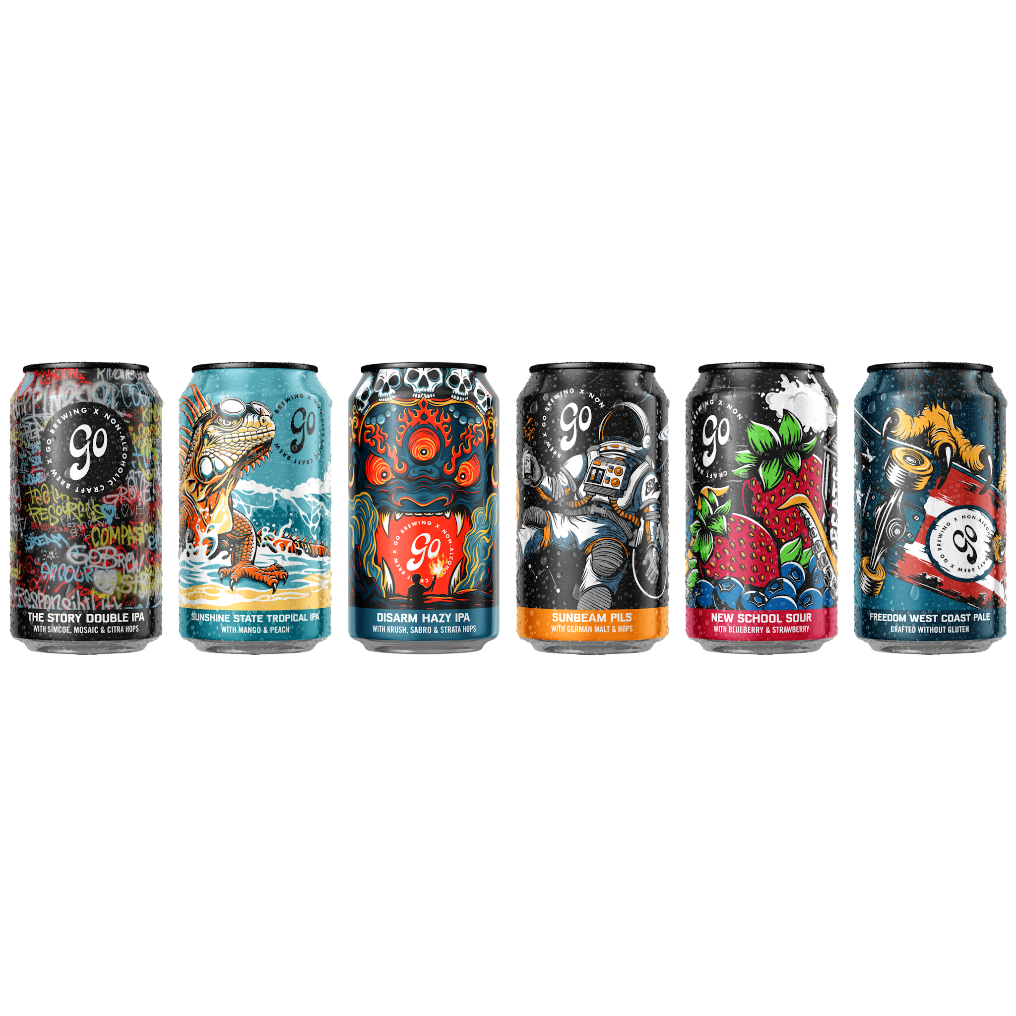 Go Brewing: The Full Spectrum Variety 12 Pack