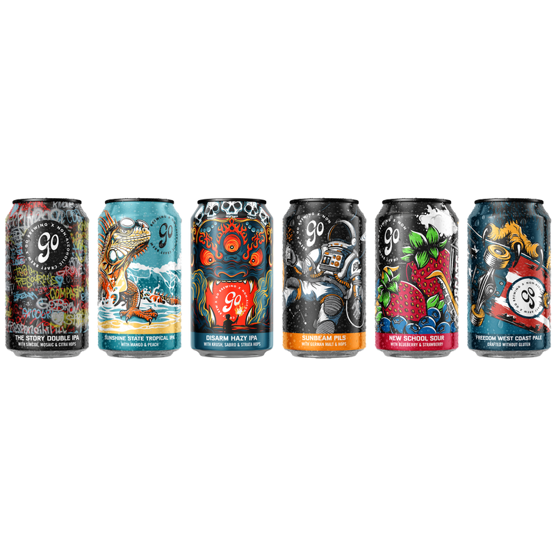 Go Brewing: The Full Spectrum Variety 12 Pack