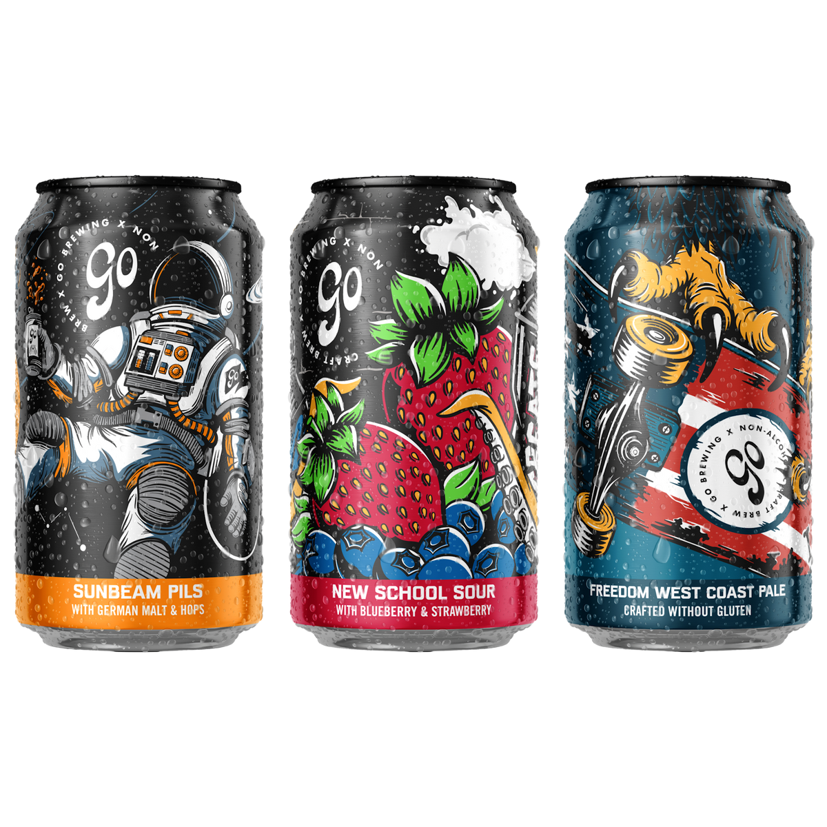 Go Brewing: The "Free Thinkers" Variety 12 Pack