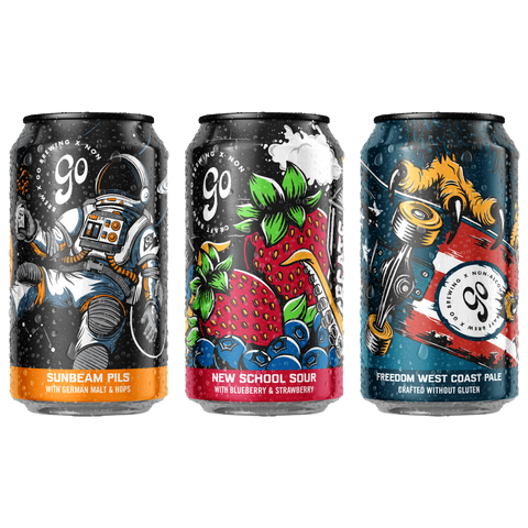 Go Brewing: The "Free Thinkers" Variety 12 Pack