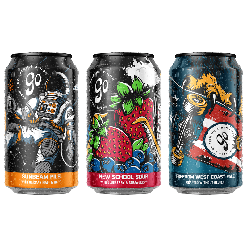 Go Brewing: The "Free Thinkers" Variety 12 Pack