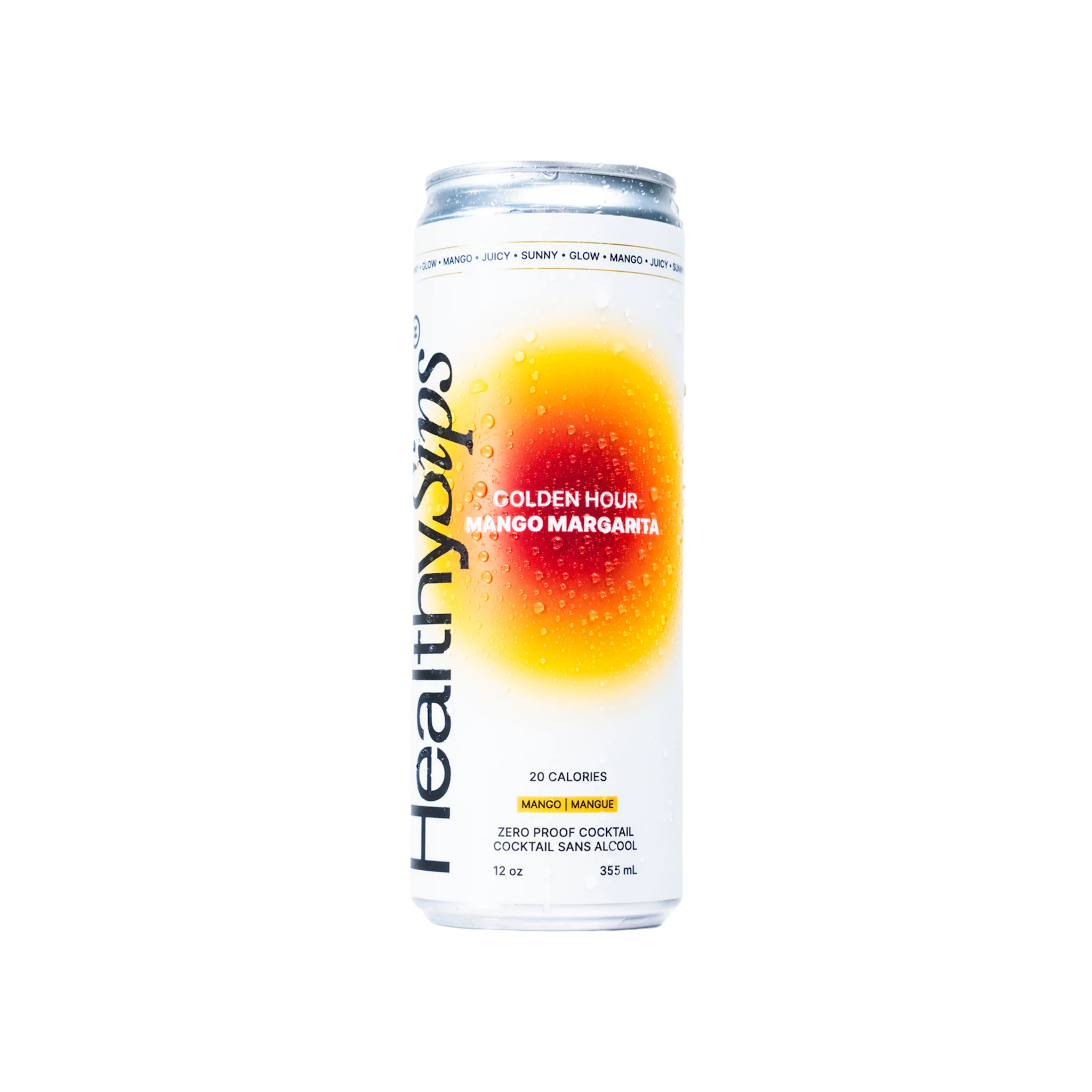 HealthySips - Golden Hour Mango Margarita