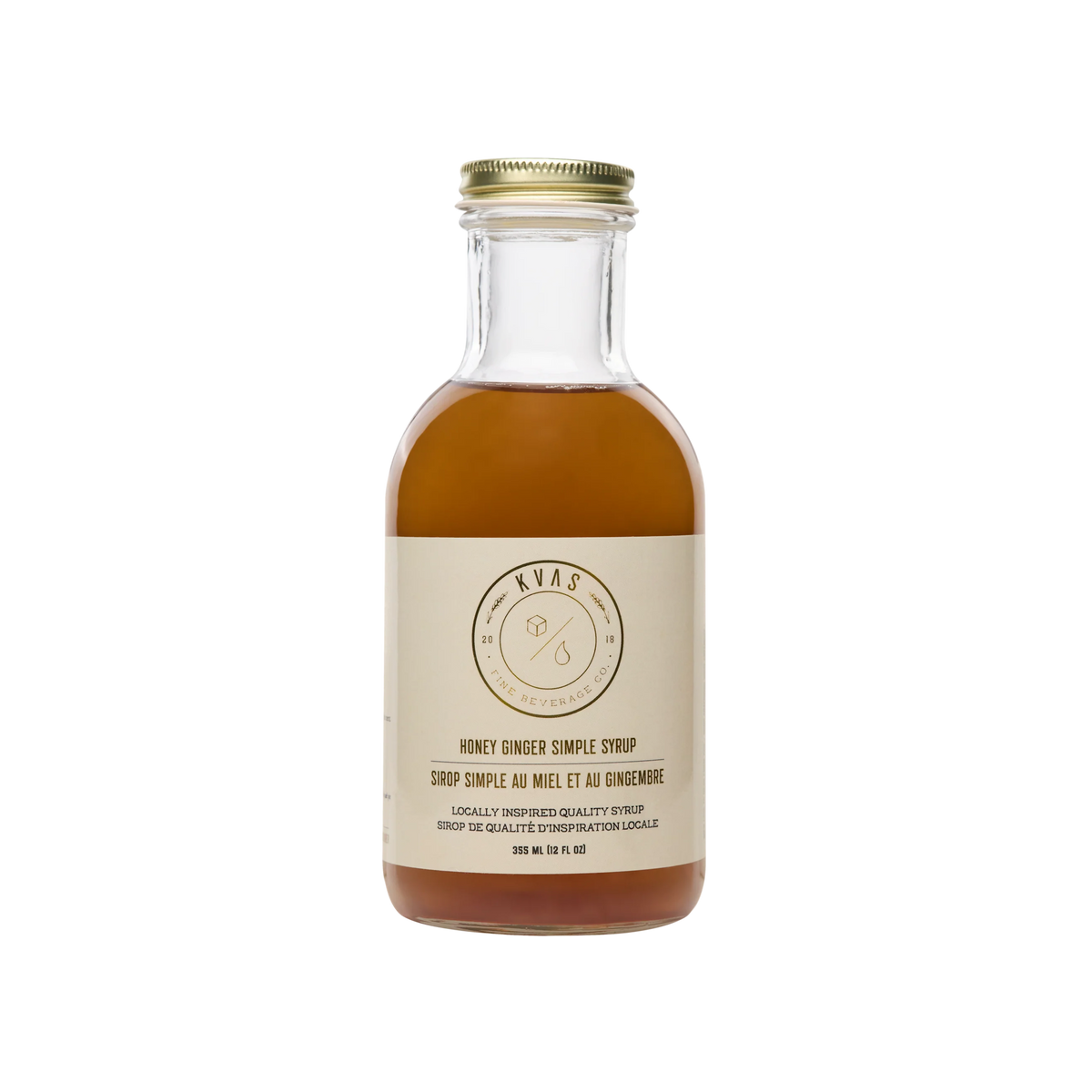 Kvas - Honey Ginger Simple Syrup