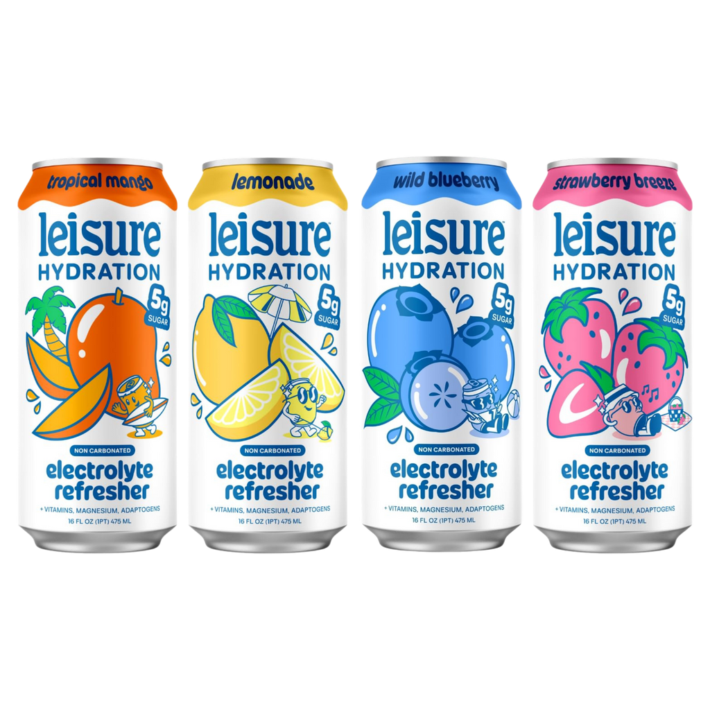 Leisure Hydration - The Full Variety 12 Pack
