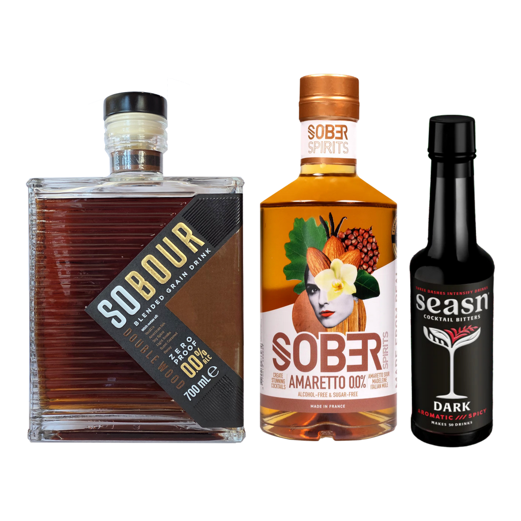 Low-Sugar Zero-Proof Amaretto Sour