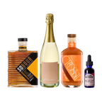 New Year’s Eve Bourbon Champagne Cocktail