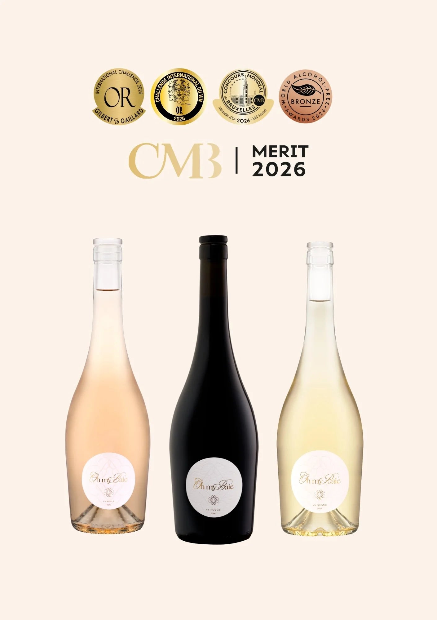 Oh My Baie - Le Trio 0.0% Collection
