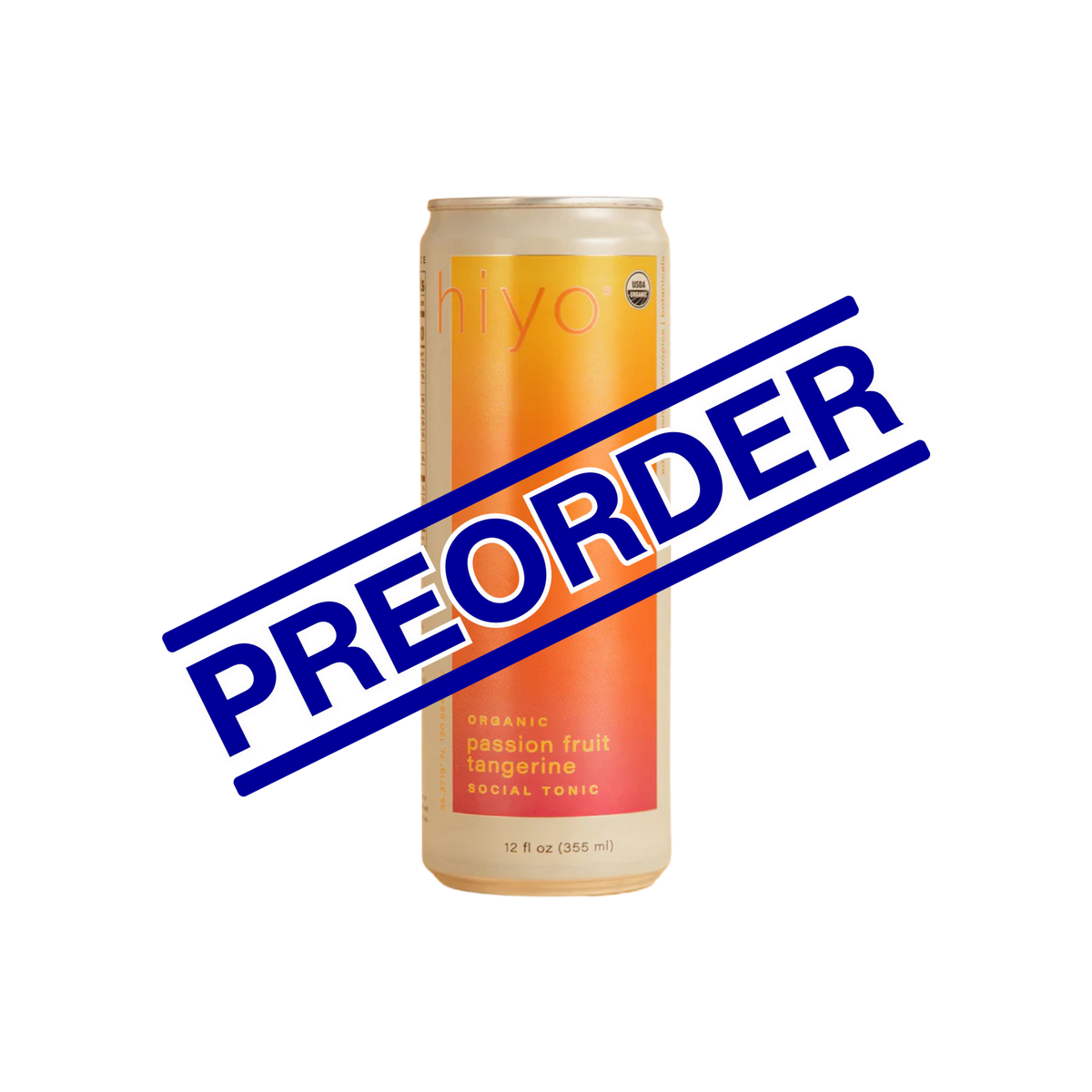 Hiyo - Passion Fruit Tangerine Seltzer