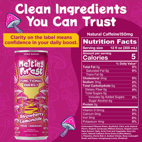 Melting Forest Energy - Strawberry Lemonade