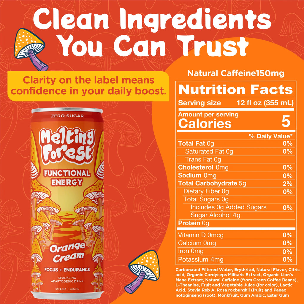 Melting Forest Energy - Orange Cream