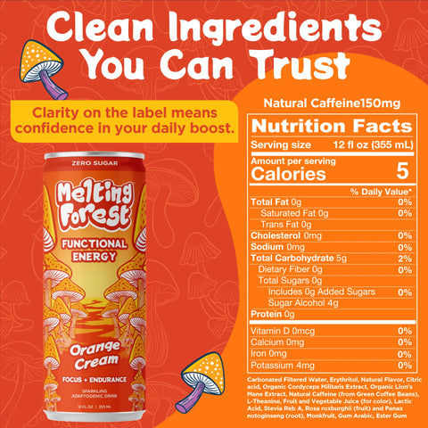 Melting Forest Energy - Orange Cream