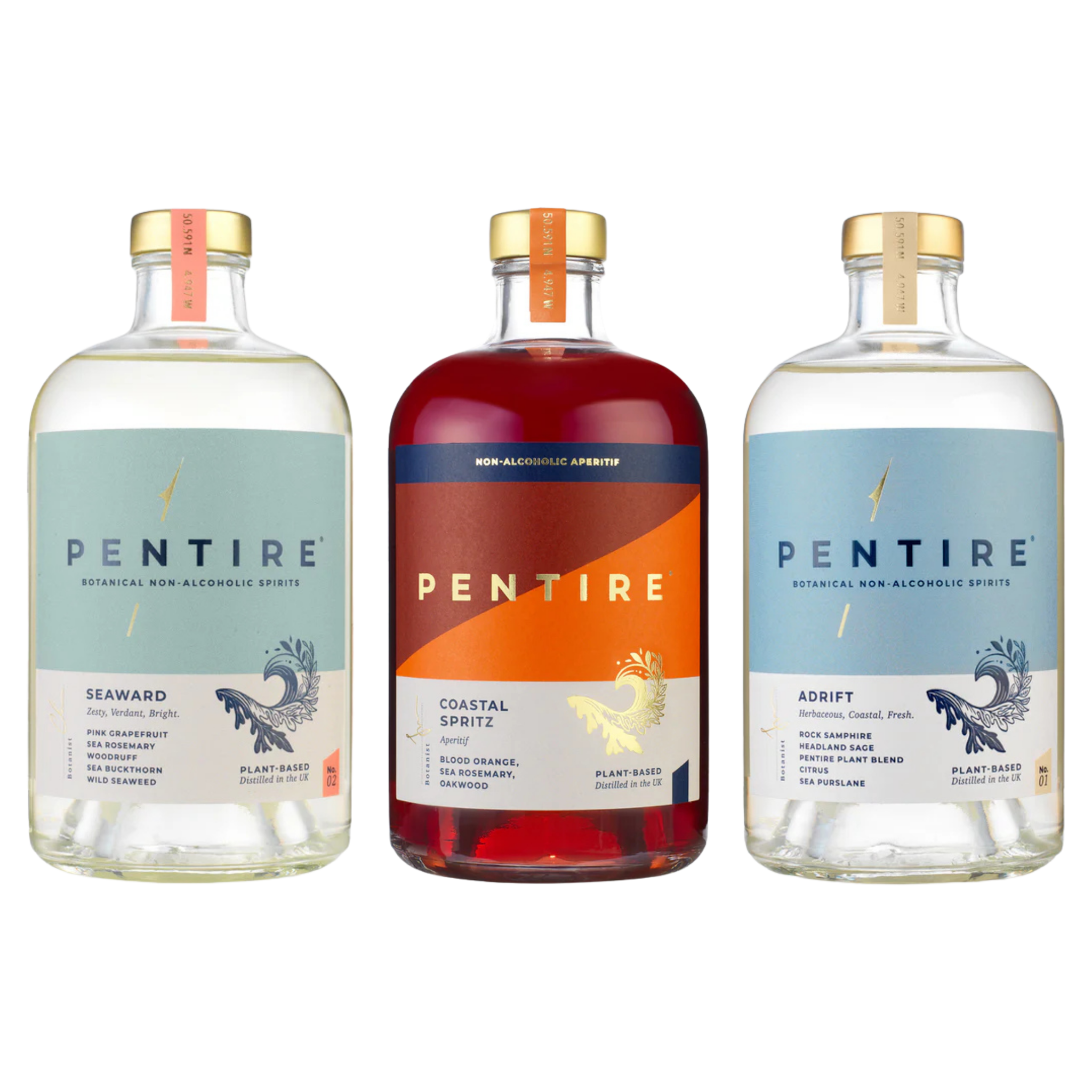 Pentire - The Botanical Spirit Trio