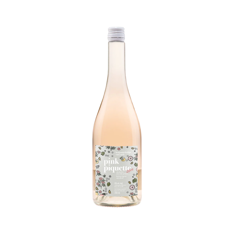 Benjamin Bridge - Piquette Pink Zero - 750mL