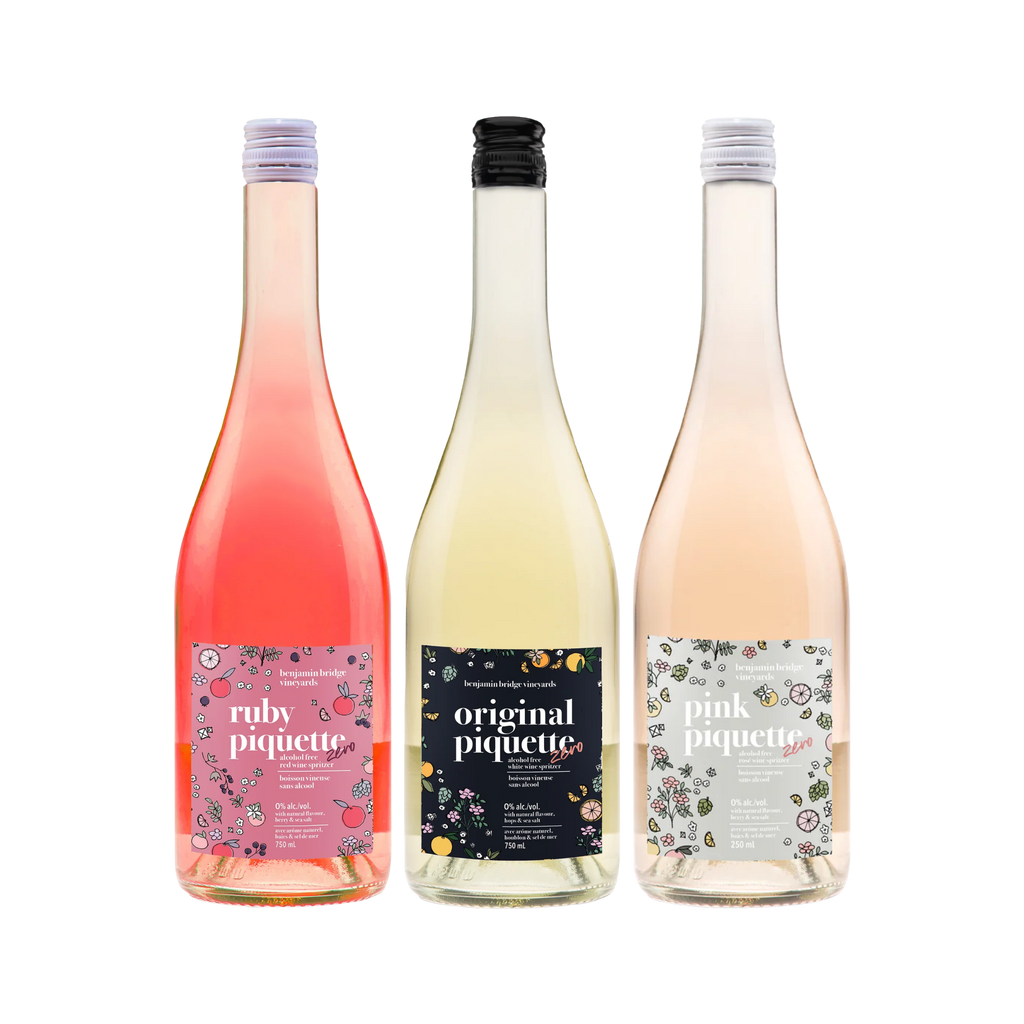 Benjamin Bridge - Piquette Zero Bottles Collection