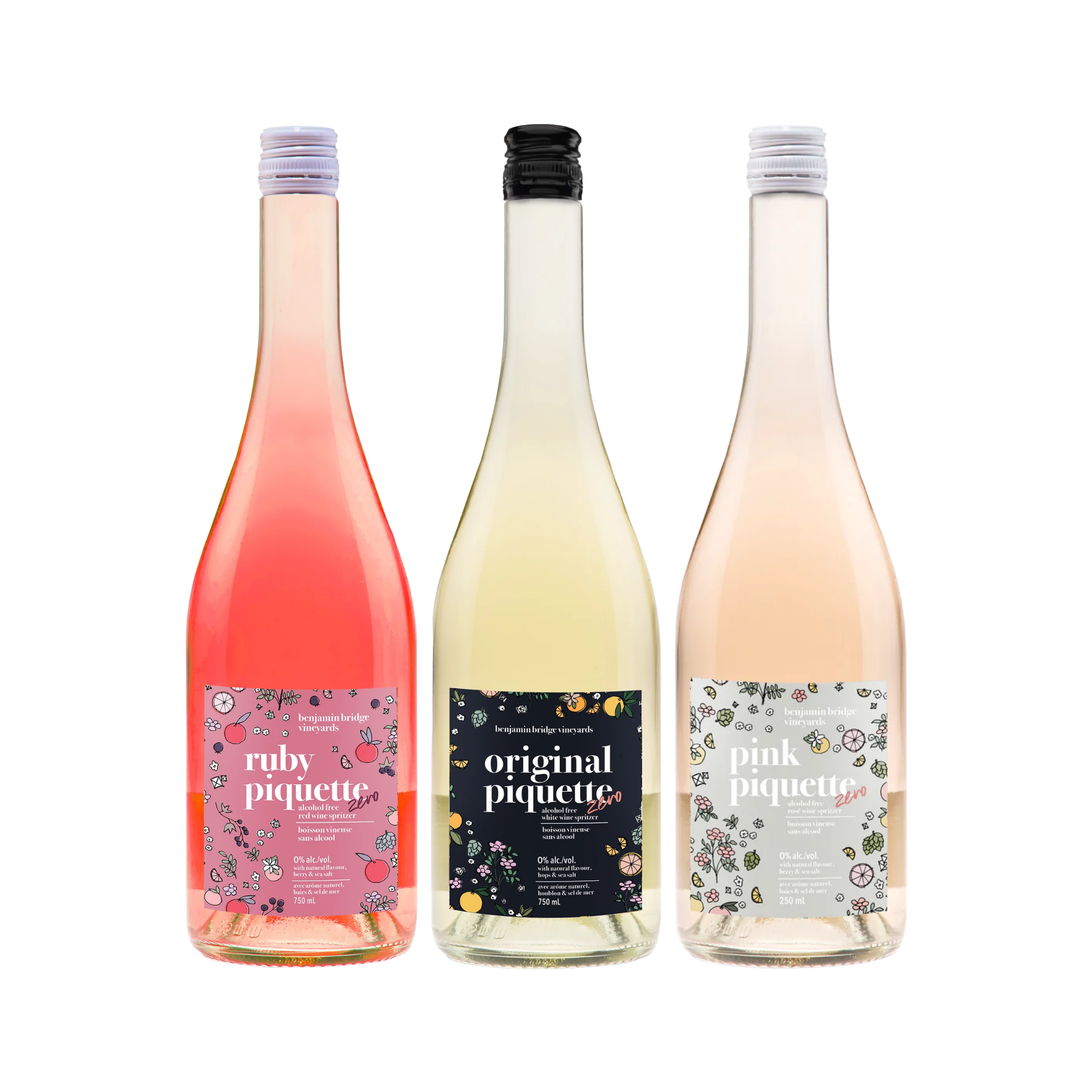 Benjamin Bridge - Piquette Zero Bottles Collection