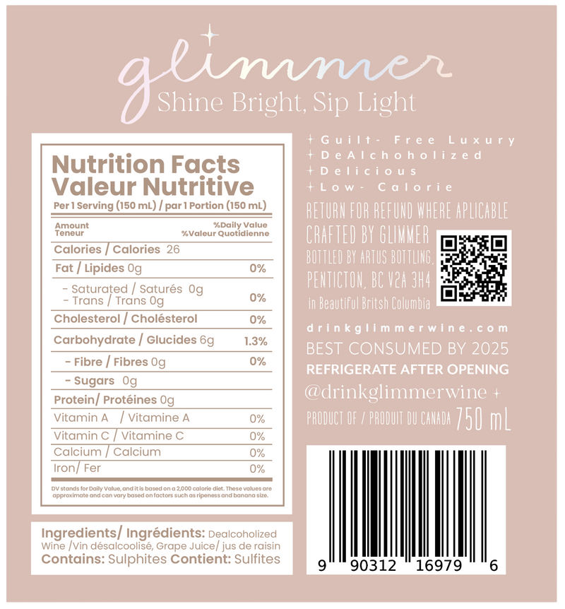 Glimmer - Sparkling Blanc de Blancs