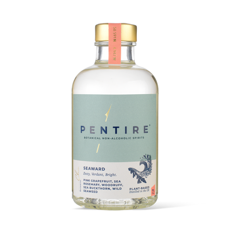 Pentire Drinks Canada - pentire seaward non-alcoholic spirit - distilled - zesty, verdant, bright