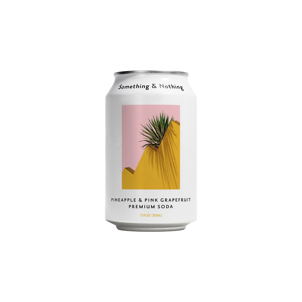 Something & Nothing - Pineapple & Pink Grapefruit Seltzer
