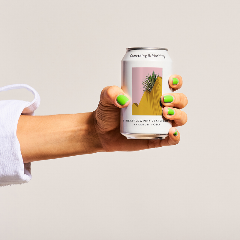 Something & Nothing - Pineapple & Pink Grapefruit Seltzer