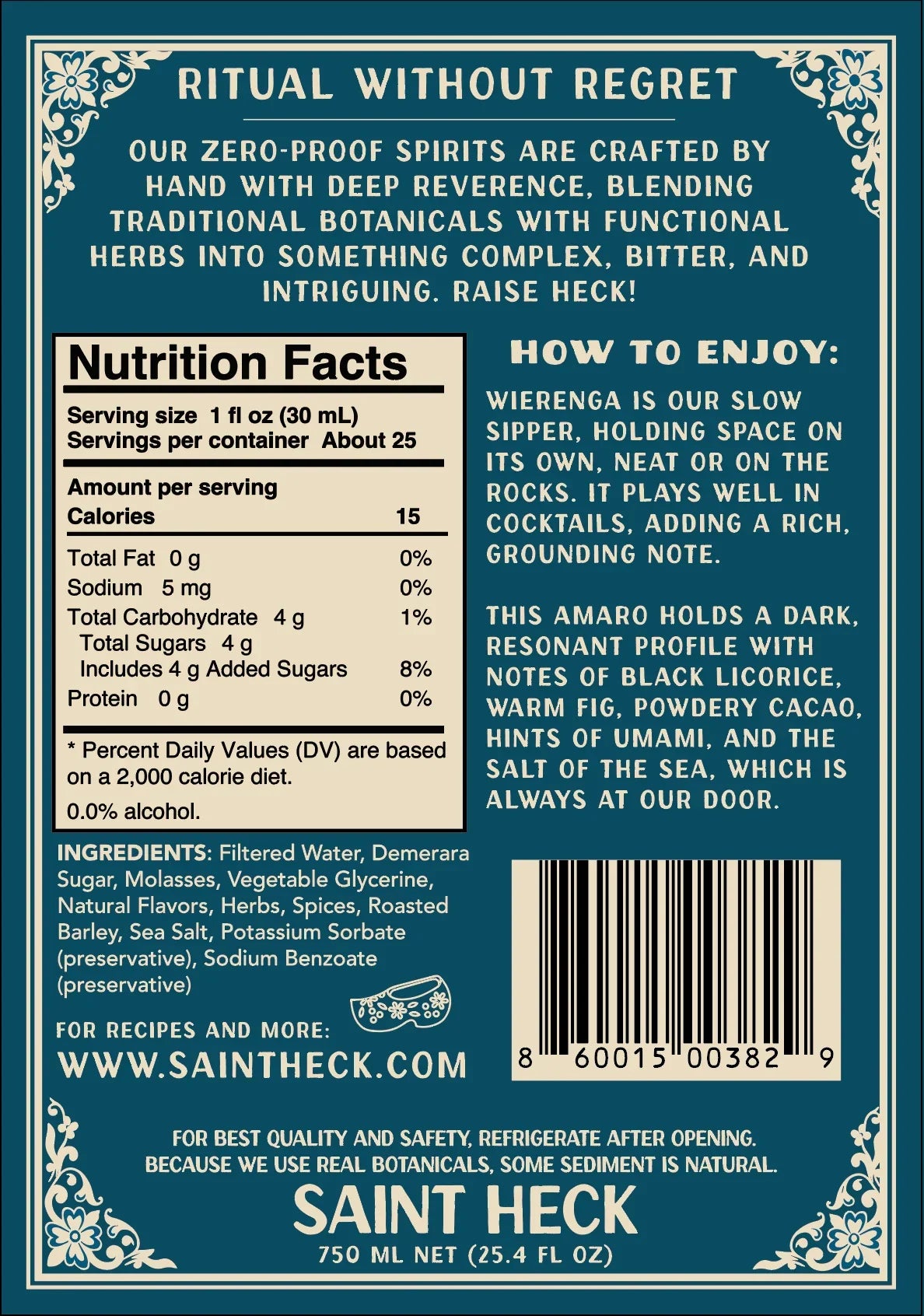 Saint Heck - Amaro Wierenga 0.0%