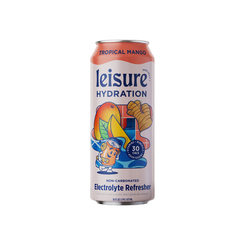 leisure project hydrating wellness-ade mango ginger - Calm, balance, clarity - adaptogenic drink available at The Sobr Market in Winnipeg Canada with Free Shipping and Delivery
