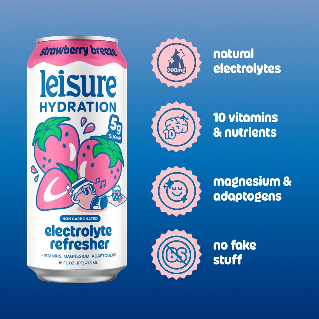 Leisure Hydration - Strawberry Breeze