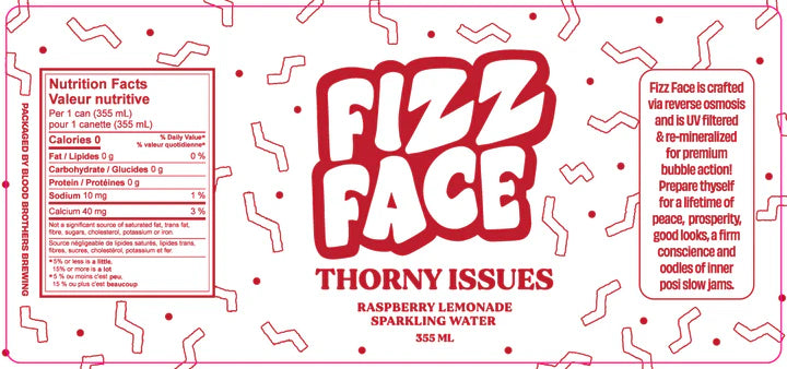 Blood Brothers - Fizz Face: Thorny Issues