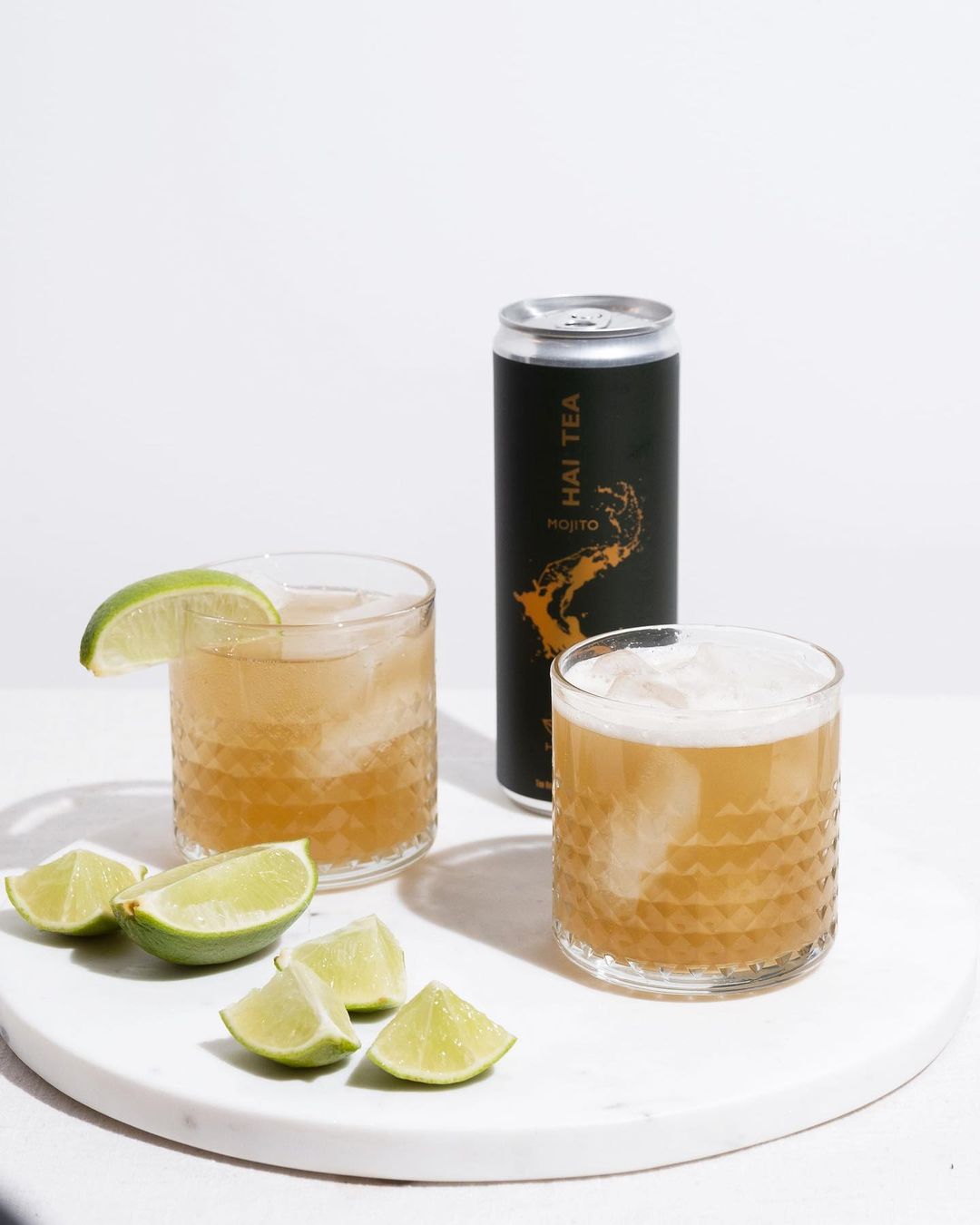 Hai Tea Non-alcoholic mojito - classic cocktail with a tea twist - fun great tasting adult drinks
