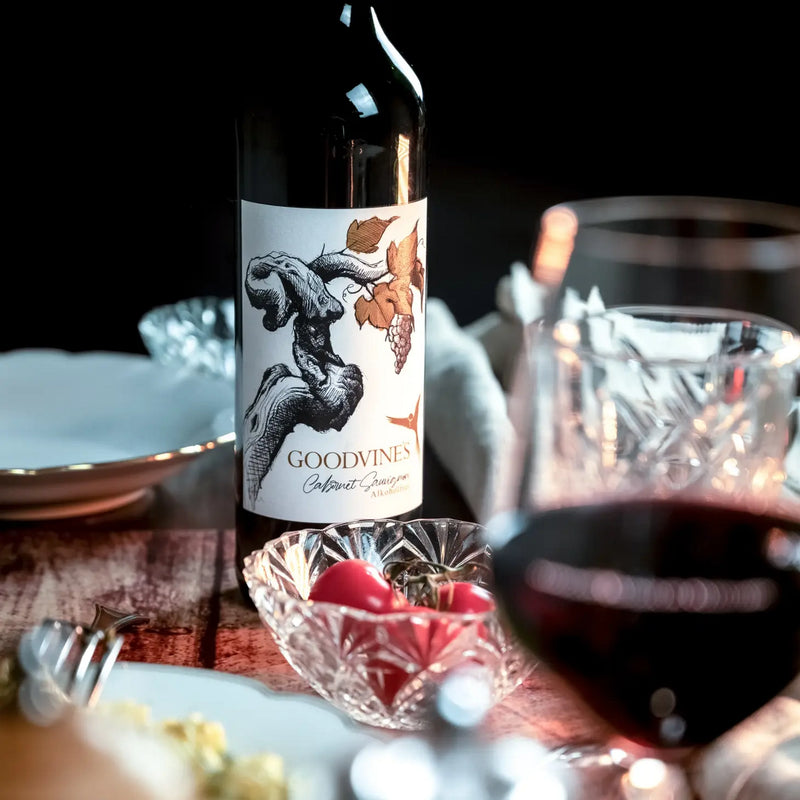 Goodvines alcohol free wine Canada - great tasting red wine without alcohol