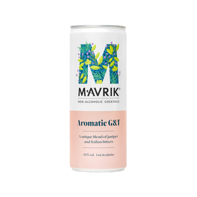 Mavrik Non-Alcoholic Cocktail Gin and Tonic Aromatic G&T - low calories delicious alcohol free cocktail - non-alcoholic cocktail Canada - Winnipeg - free delivery free shipping